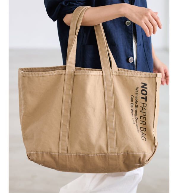 FRAMeWORK「≪予約≫SEUVAS/ソウバス 別注NOT PAPER バッグ L」|トートバッグ|