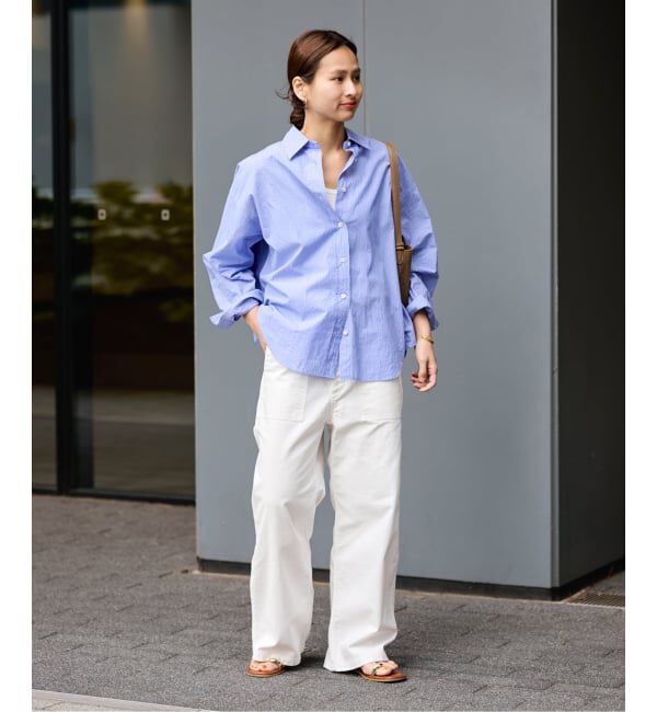 FRAMeWORK「≪追加予約≫ライトミリタリースラブベイカーパンツ 3」|カーゴ|