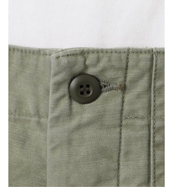 FRAMeWORK「≪追加予約≫ライトミリタリースラブベイカーパンツ 3」|カーゴ|