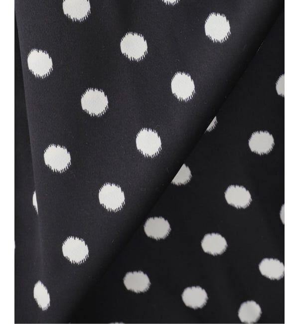 U by SPICK&SPAN「GANNI / ガニー Printed Double Satin Mini Strap Dr」|ワンピース|