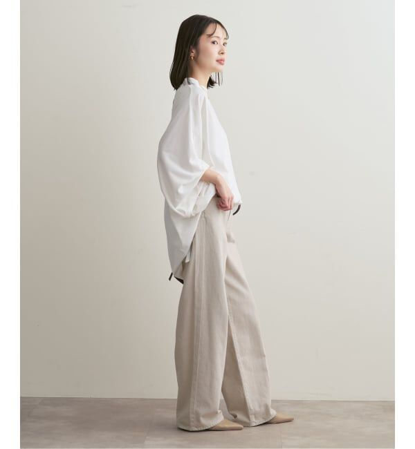 NOBLE「《予約》COG THE BIGSMOKE/コグザビッグスモーク NARIAH TUCKED SLEEVE TOP」|Tシャツ・カットソー|