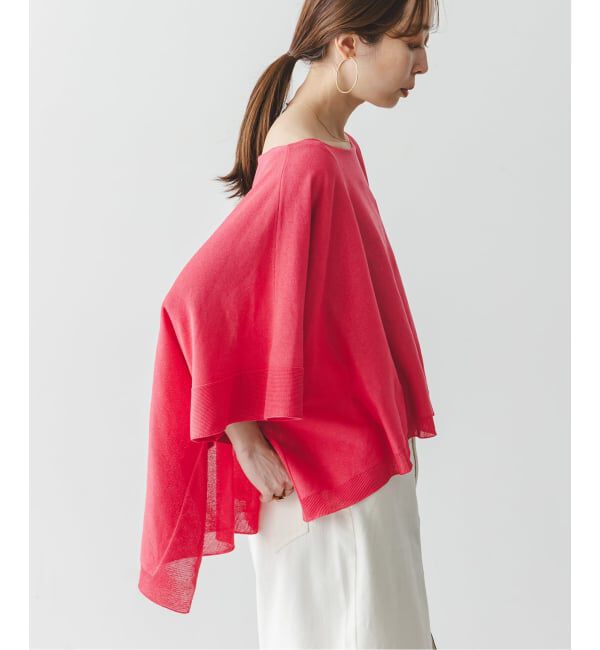 NOBLE「《予約》シアードレープケープ」|ニット・セーター|