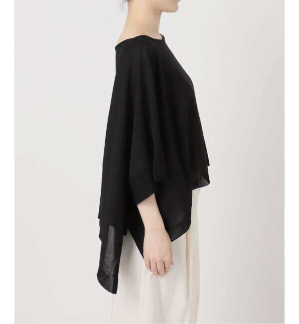 NOBLE「《予約》シアードレープケープ」|ニット・セーター|