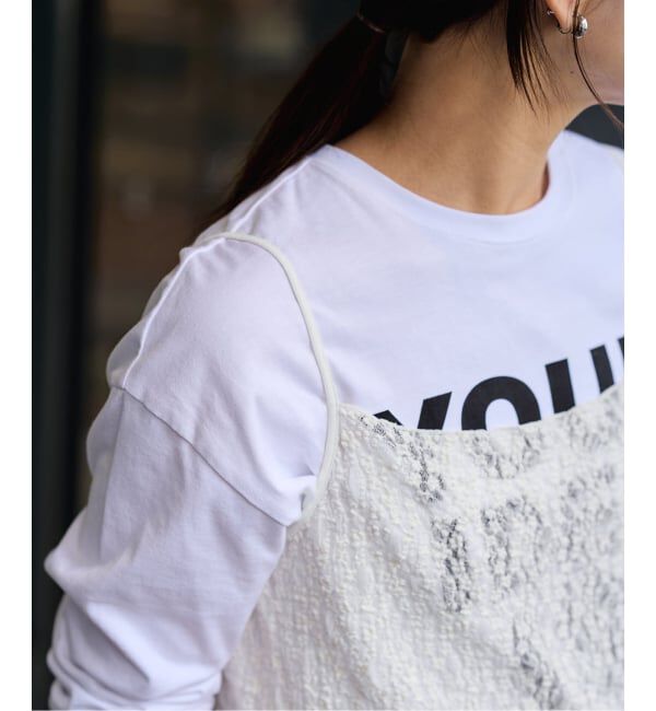 FRAMeWORK「≪追加予約≫シャーリングレースキャミワンピース 2」|ワンピース|