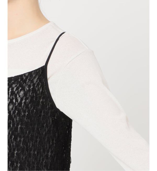 FRAMeWORK「≪追加予約≫シャーリングレースキャミワンピース 2」|ワンピース|