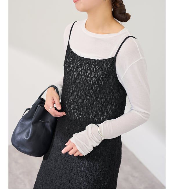 FRAMeWORK「≪追加予約≫シャーリングレースキャミワンピース 2」|ワンピース|