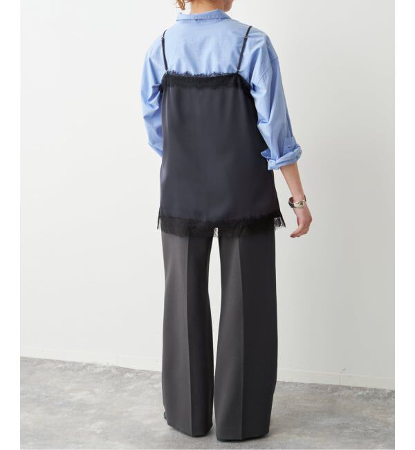 Spick and Span「《予約》サテンレースキャミソール」|キャミソール|