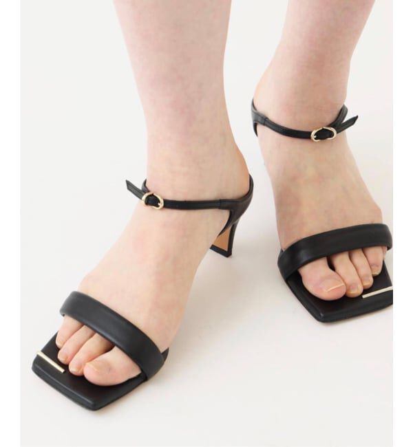 Spick and Span「《予約》HENRI EN VARGO/ヘンリエンバーゴ May ヒールサンダル」|サンダル|