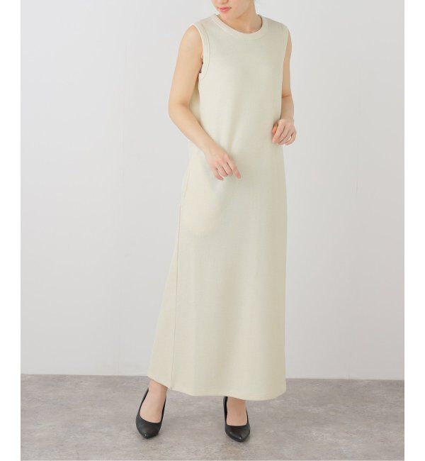  「【洗える】Munich/ミューニック リネンライクダブルフェイスワンピース」|ワンピース|