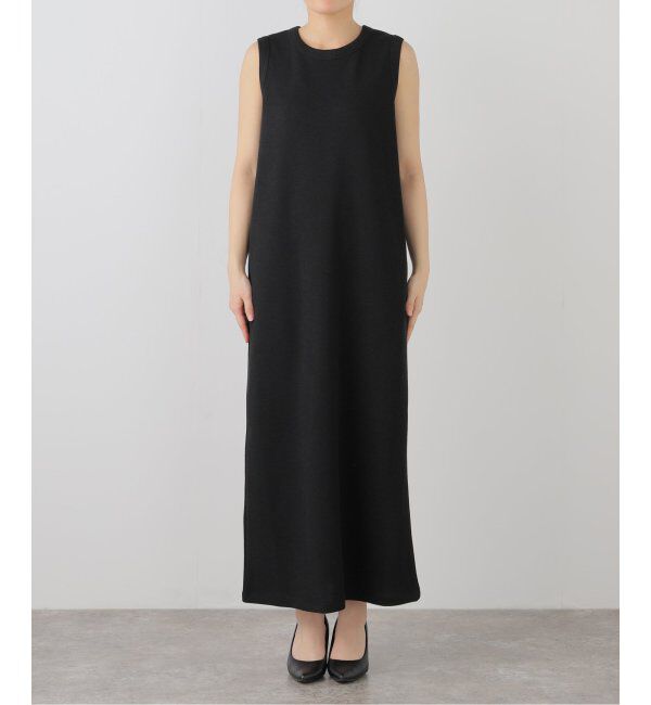  「【洗える】Munich/ミューニック リネンライクダブルフェイスワンピース」|ワンピース|