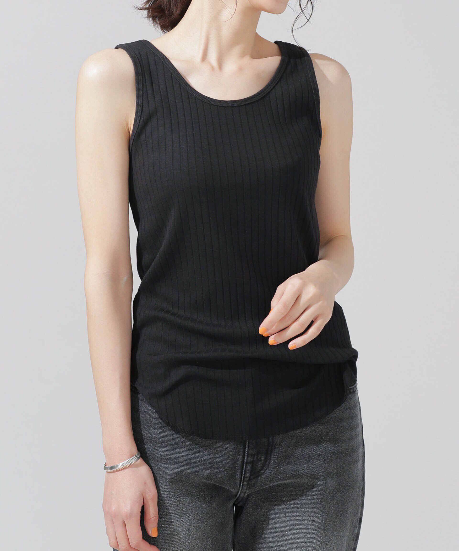 nano･universe「LB.03/Anti Soaked 汗染み防止 リブタンクトップ」|Tシャツ・カットソー|