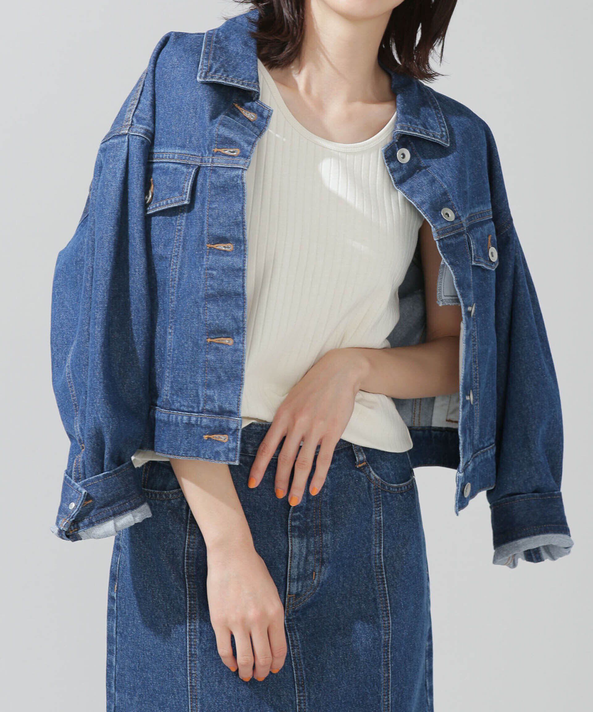 nano･universe「LB.03/Anti Soaked 汗染み防止 リブタンクトップ」|Tシャツ・カットソー|