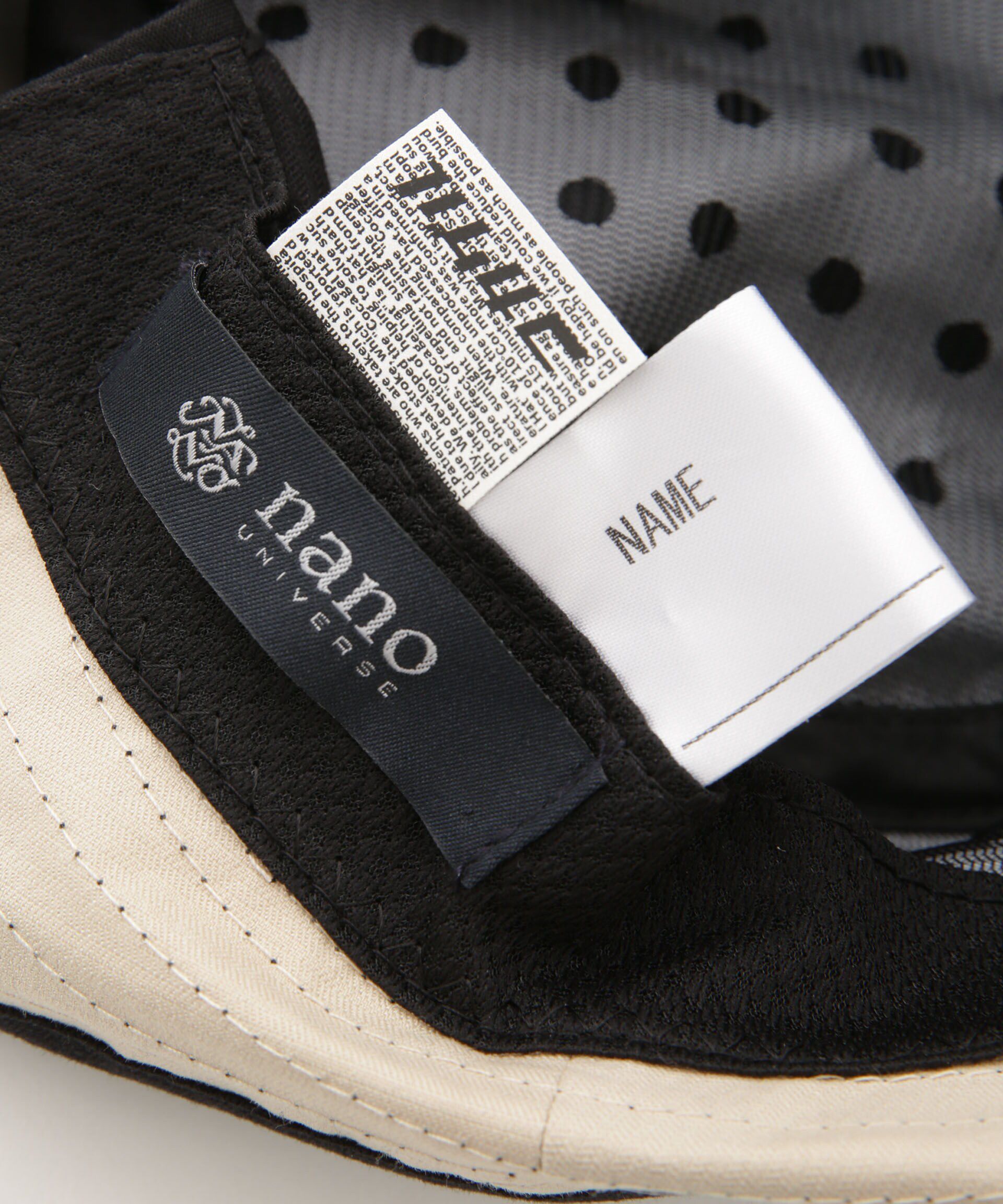 nano･universe「LB.04/コカゲル(R) 撥水加工キッズハット」|ハット|