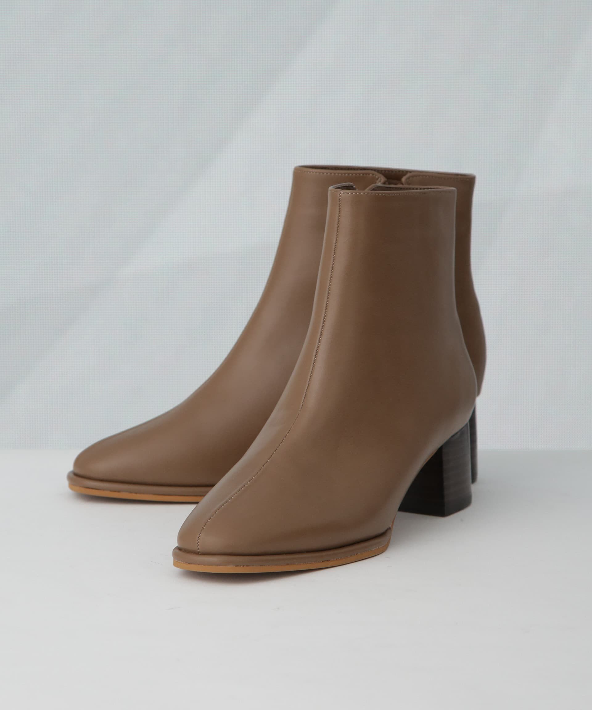 nano･universe「ラウンドショートブーツ」|ビジネス・ドレスシューズ|