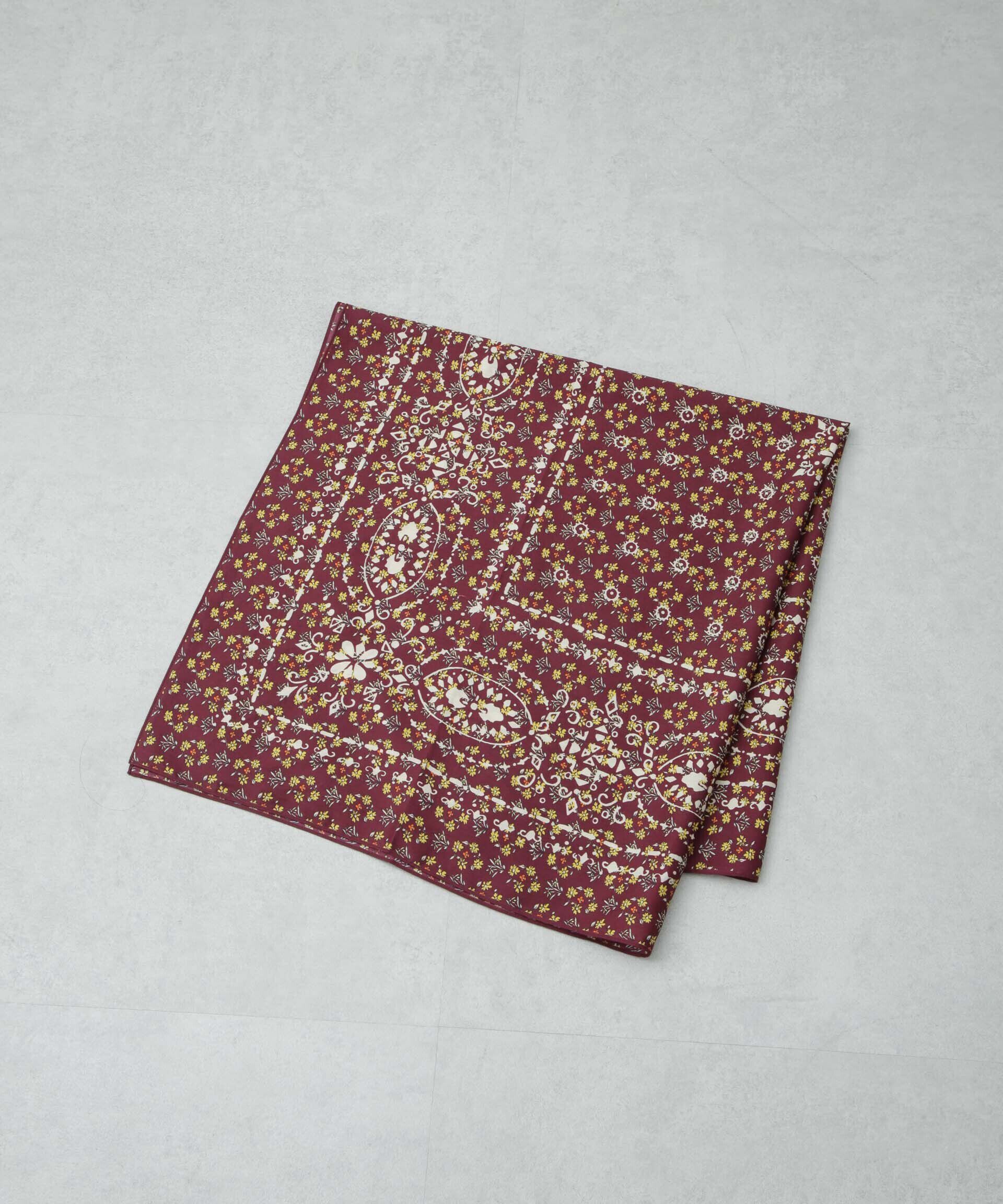 nano･universe「バンダナ柄フラワースカーフ」|その他|