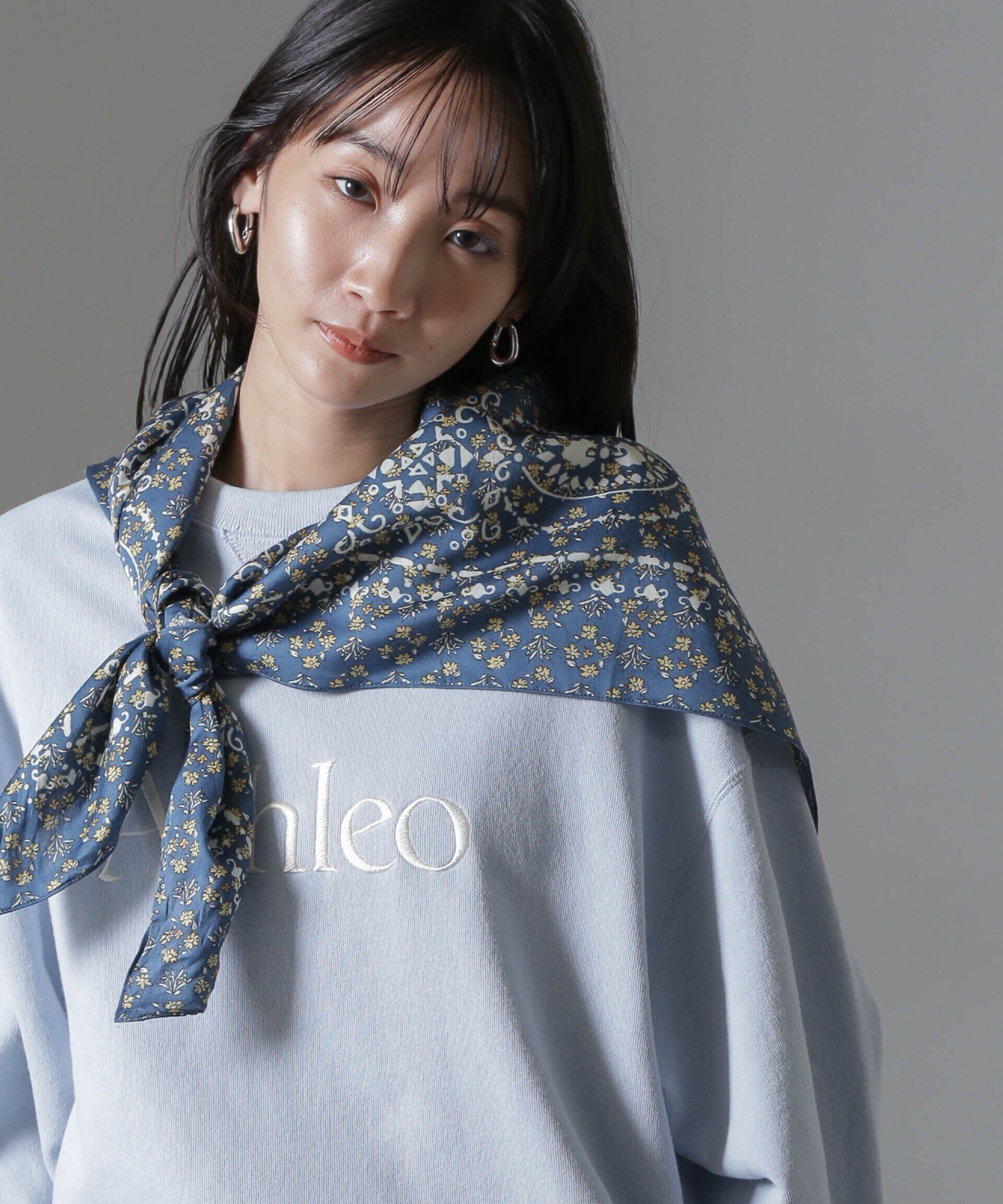 nano･universe「バンダナ柄フラワースカーフ」|その他|