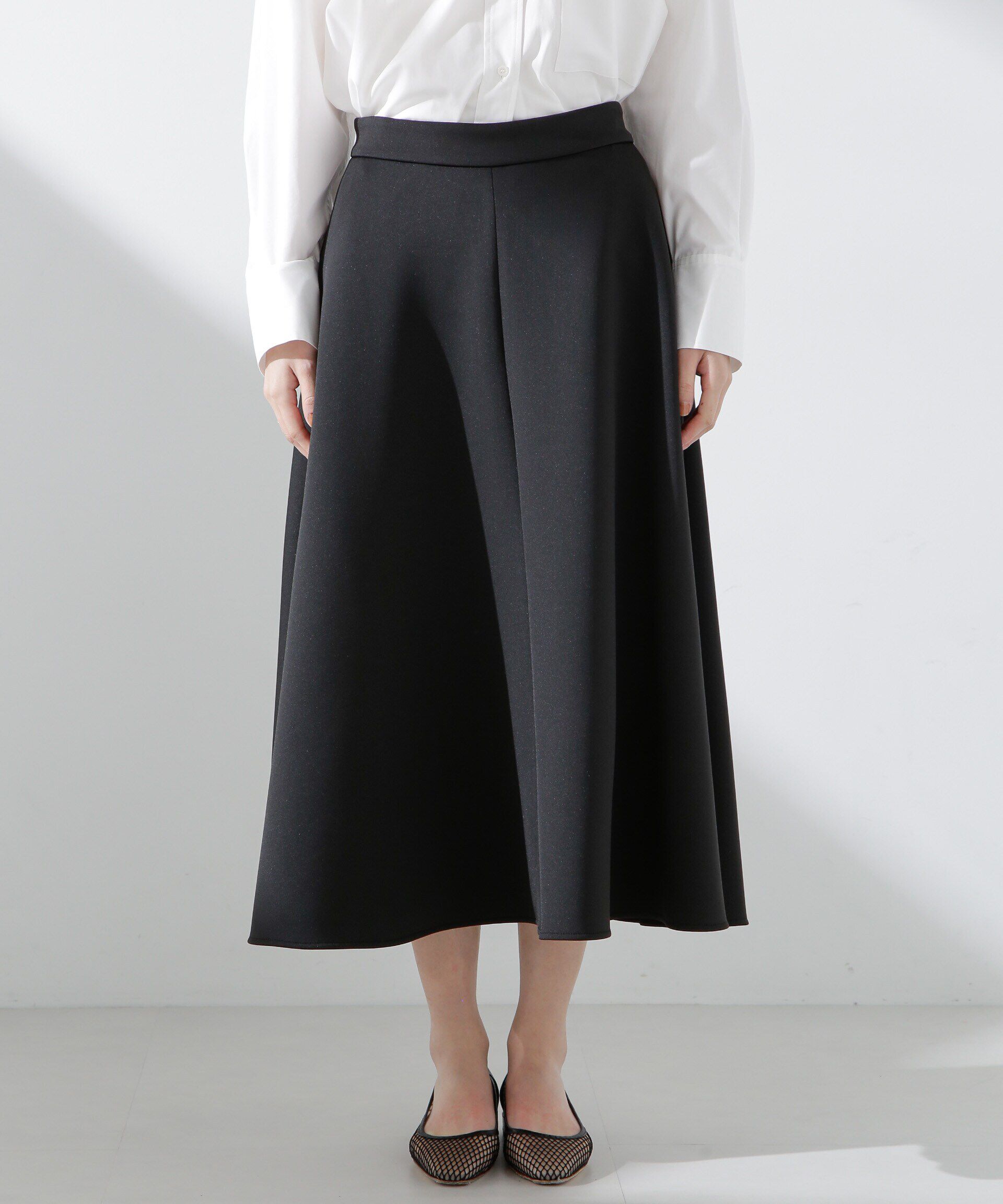 nano･universe「ダンボールサーキュラースカート」|スカート|