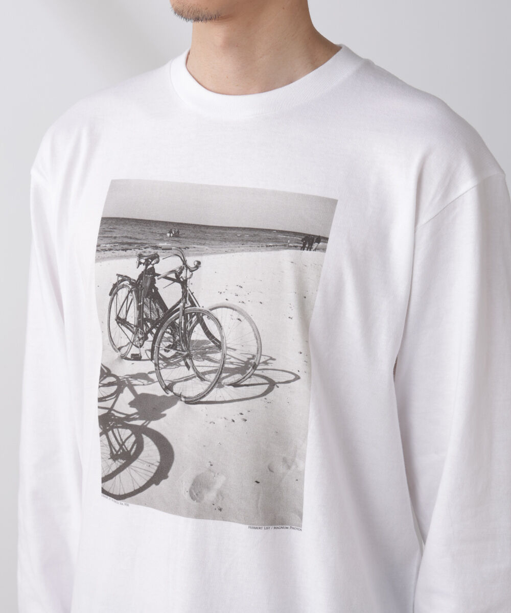 nano･universe「「着るアート」Herbert List/Magnum Photos Tシャツ長袖GERMANY」|Tシャツ・カットソー|