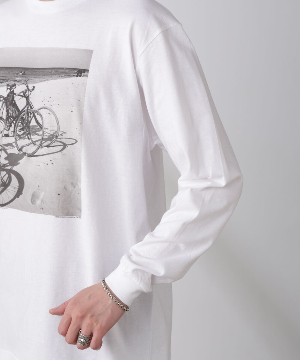 nano･universe「「着るアート」Herbert List/Magnum Photos Tシャツ長袖GERMANY」|Tシャツ・カットソー|