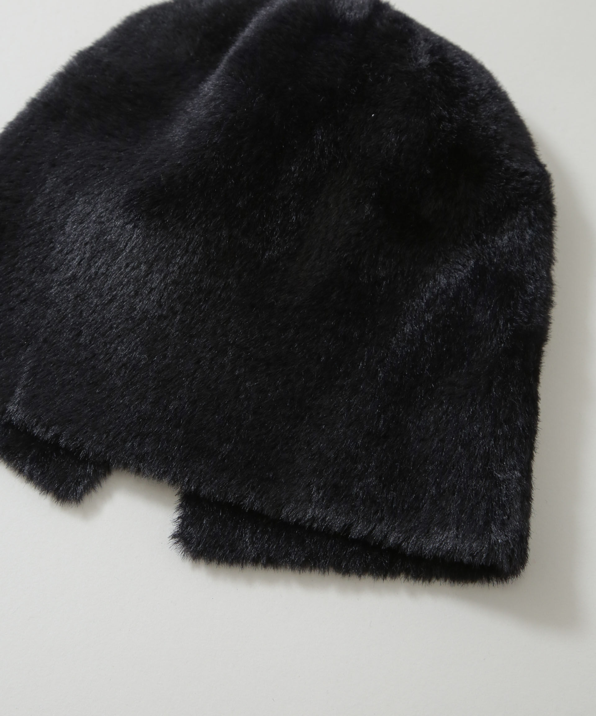 nano･universe「バックスリットシャギーニットワッチ」|キャップ・キャスケット|