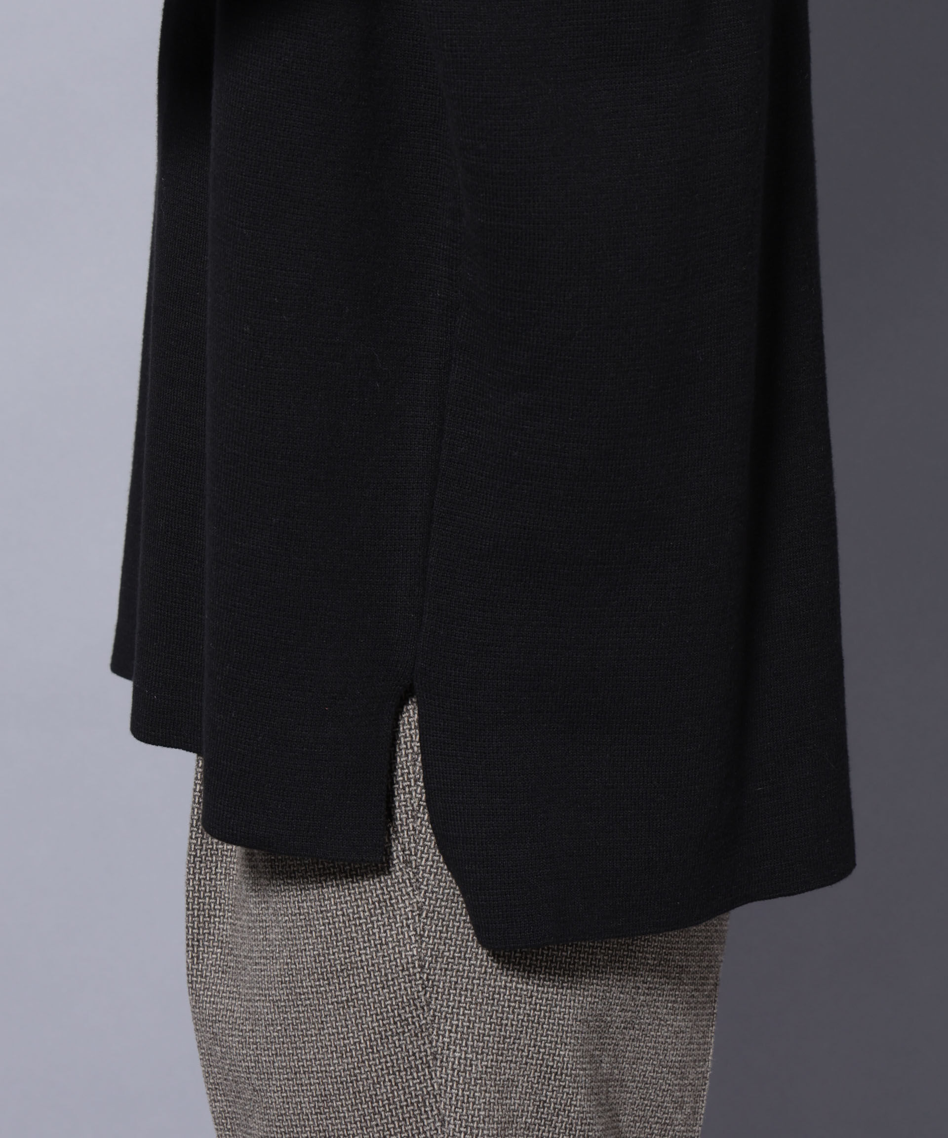 nano･universe「ミラノリブ ワイドタートルネックニット」|ニット・セーター|