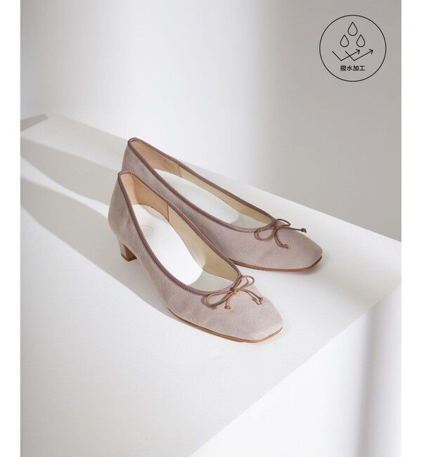 組曲「【晴雨兼用・撥水・低反発】バレエパンプス(Basic Color)」|パンプス|ベージュ系