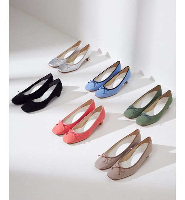 組曲「【晴雨兼用・撥水・低反発】バレエパンプス(Basic Color)」|パンプス|