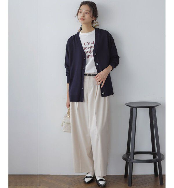 組曲「【加藤ローサさん着用】ハンサムツイルカーヴィーパンツ」|その他|