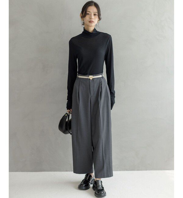 組曲「【加藤ローサさん着用】ハンサムツイルカーヴィーパンツ」|その他|