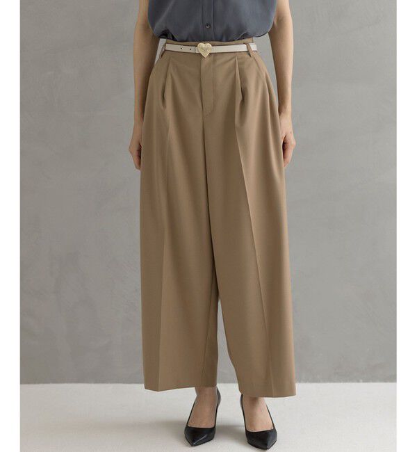 組曲「【加藤ローサさん着用】ハンサムツイルカーヴィーパンツ」|その他|