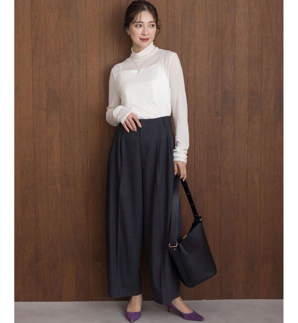 組曲「【加藤ローサさん着用】ハンサムツイルカーヴィーパンツ」|その他|