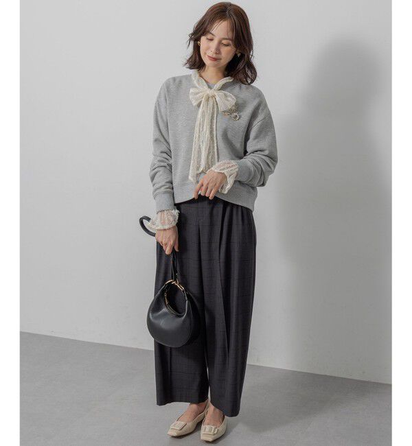 組曲「【加藤ローサさん着用】ハンサムツイルカーヴィーパンツ」|その他|