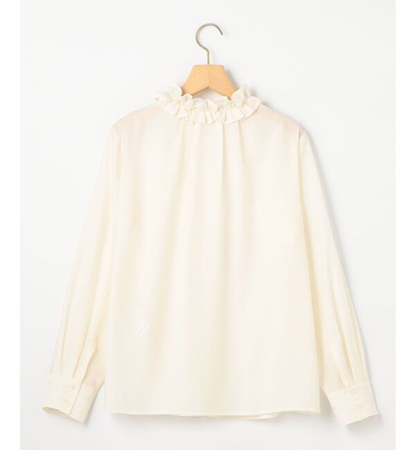 組曲「【加藤ローサさん着用】アンティークオーガンフリル ブラウス」|シャツ・ブラウス|