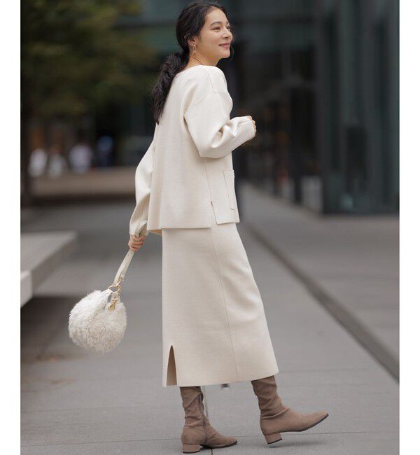 組曲「【加藤ローサさん着用】スムースストレッチニットアップ」|スーツ|