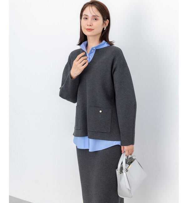 組曲「【加藤ローサさん着用】スムースストレッチニットアップ」|スーツ|