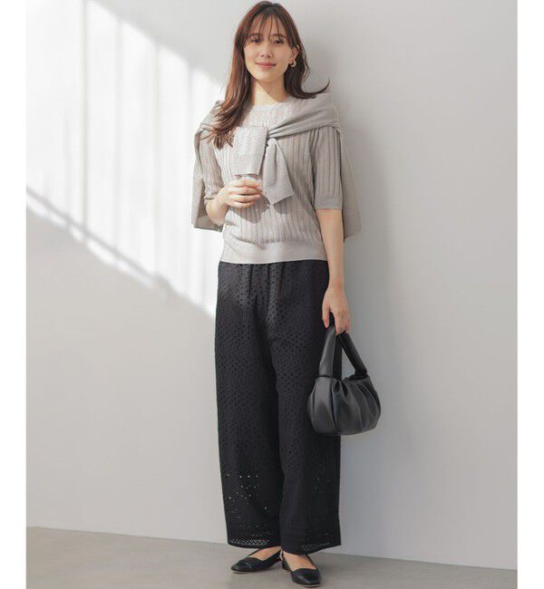 組曲「ライトラメニット アンサンブル」|カーディガン|