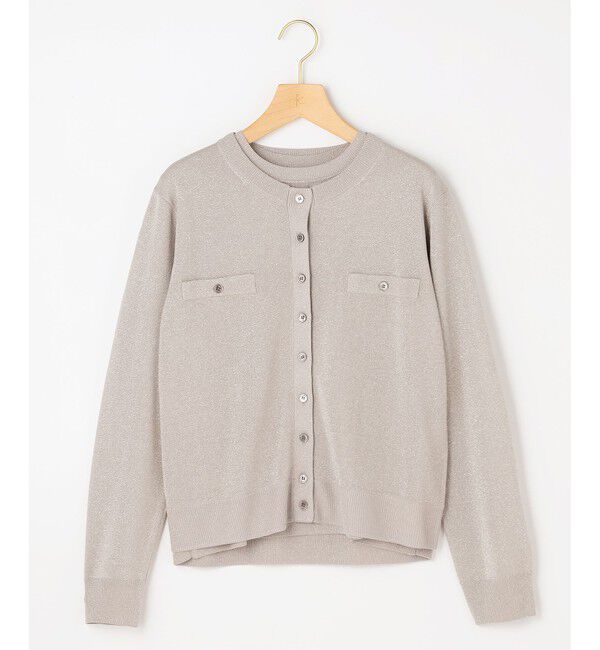 組曲「ライトラメニット アンサンブル」|カーディガン|