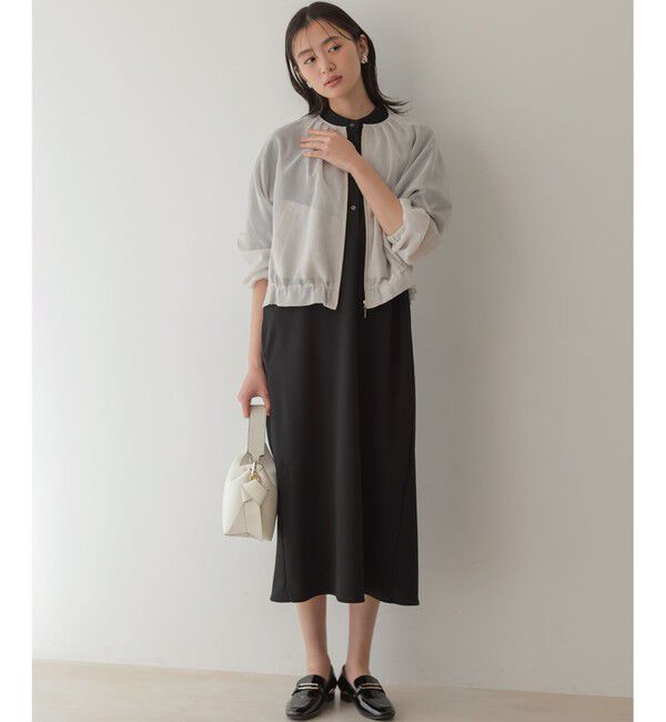 組曲「【先行予約・WEB限定】ジョーゼットジャージーIライン ワンピース」|ワンピース|