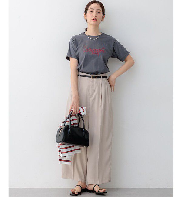 組曲「ロゴ刺繍 Ｔシャツ」|Tシャツ・カットソー|