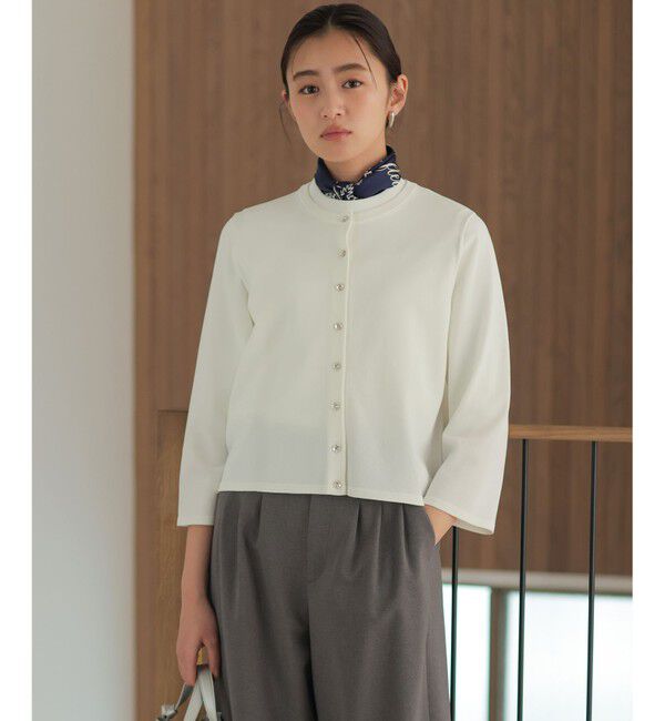 組曲「マイラックカラー カーディガン」|カーディガン|