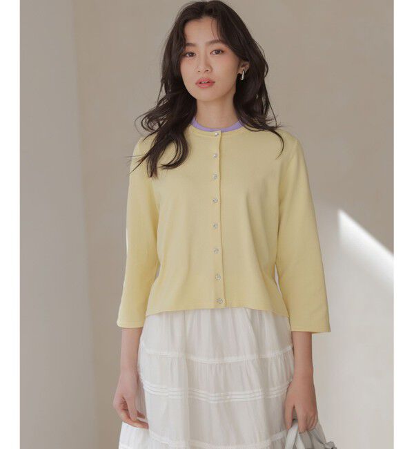 組曲「マイラックカラー カーディガン」|カーディガン|