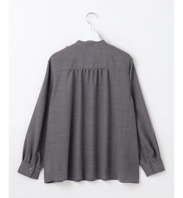 自由区「【セットアップ対応・洗える】ハイツイストビエラフロントフリル ブラウス」|シャツ・ブラウス|