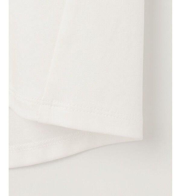 自由区「【洗える】レースエッジフレアスリーブ トップス」|Tシャツ・カットソー|