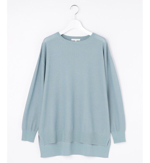 自由区「ファインゲージスパングルプルオーバー ニット」|ニット・セーター|