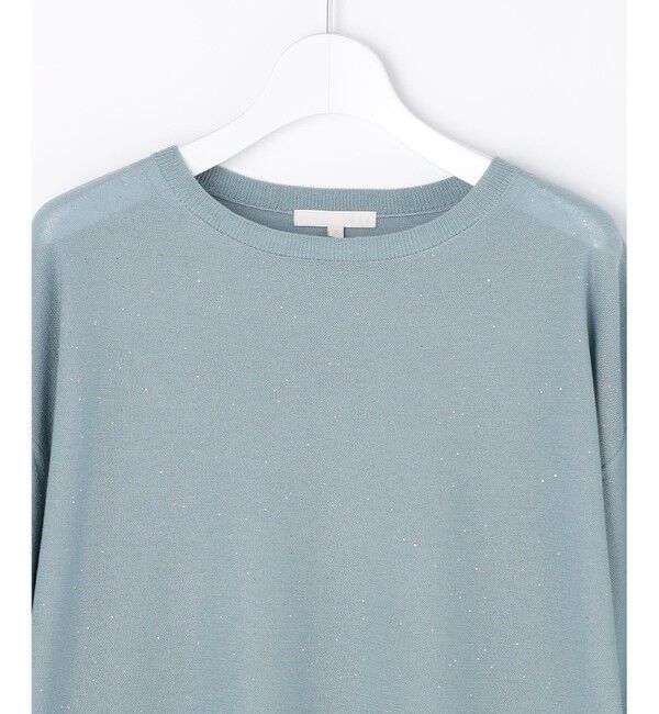 自由区「ファインゲージスパングルプルオーバー ニット」|ニット・セーター|