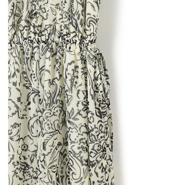 23区「【洗える】アンティークフラワープリント ワンピース」|ワンピース|