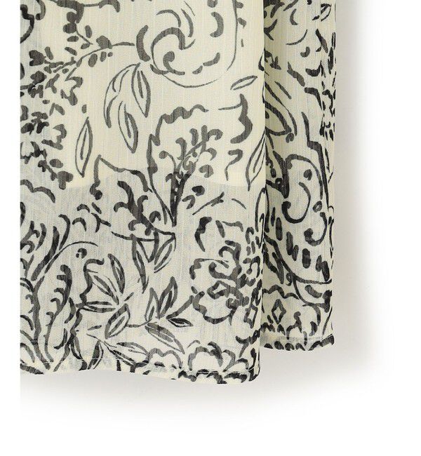 23区「【洗える】アンティークフラワープリント ワンピース」|ワンピース|