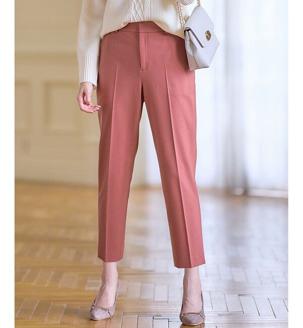 ANY SIS「【大人百花掲載 ヨンアさん着用】シリーズ累計7万本突破！サーモ2WAYストレッチ テーパードパンツ」|その他|【WEB限定】ｺ