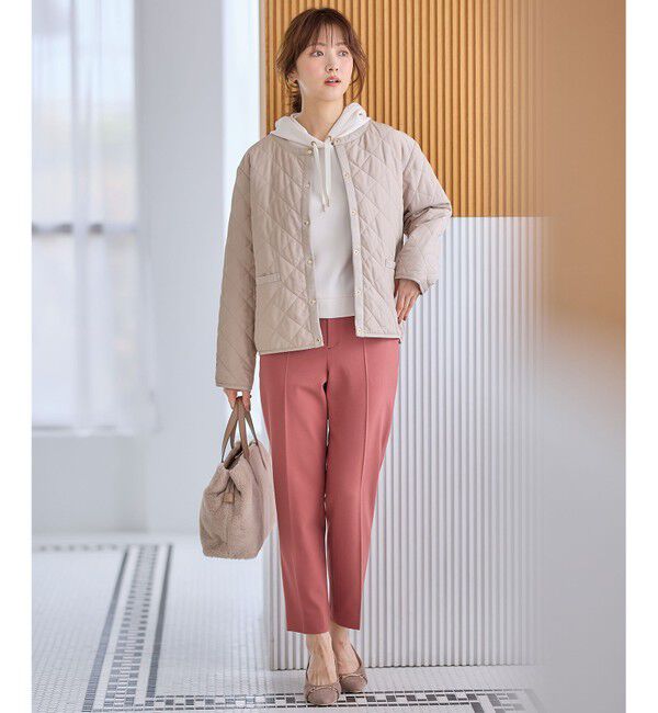 ANY SIS「【大人百花掲載 ヨンアさん着用】シリーズ累計7万本突破！サーモ2WAYストレッチ テーパードパンツ」|その他|