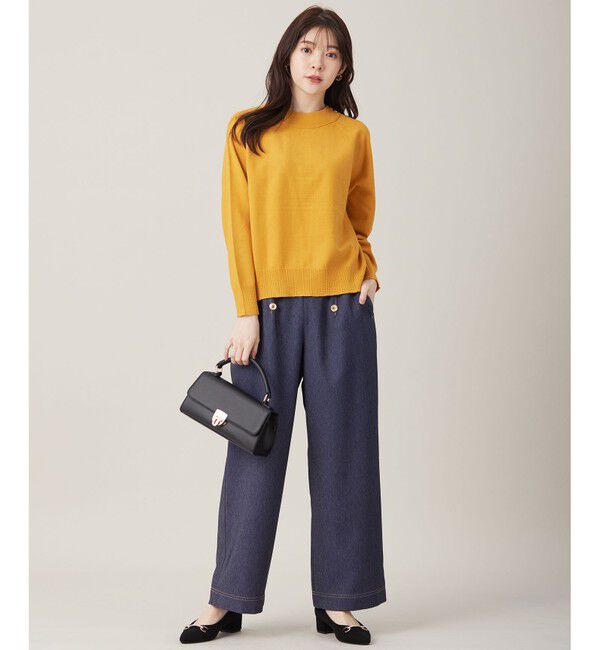 any SiS「【CICA加工】ケーブルリブ ニット」|ニット・セーター|